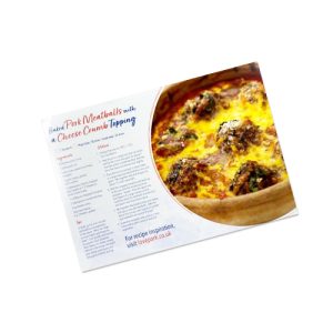 Pork recipe card: Cheesy meatballs & Slow cooker chilli