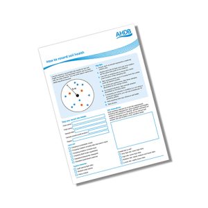 How to record soil health factsheet